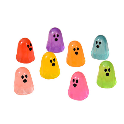 Halloween Decorative Creative Glowing Small Ghost Ornament.