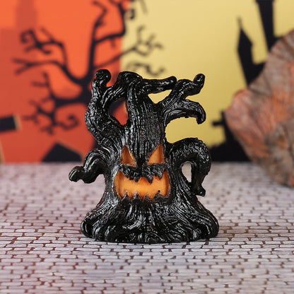 💀Halloween Decor Resin Tree Spirit LED Light-Up