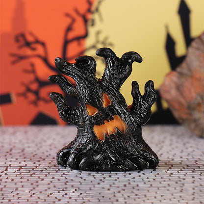 💀Halloween Decor Resin Tree Spirit LED Light-Up