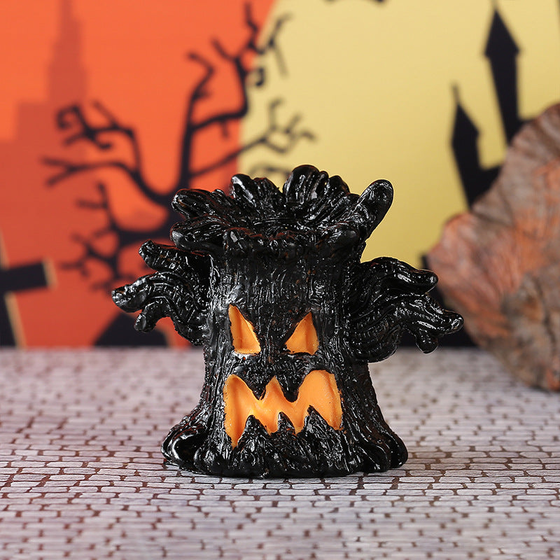 💀Halloween Decor Resin Tree Spirit LED Light-Up
