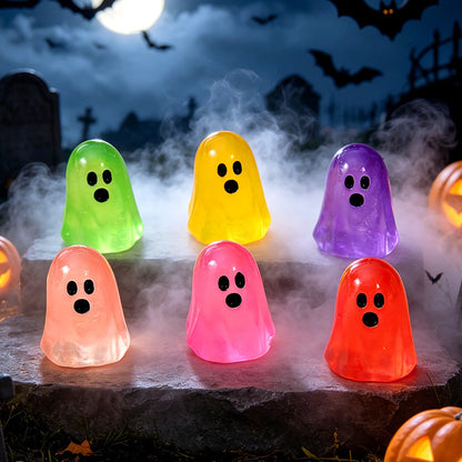 Halloween Decorative Creative Glowing Small Ghost Ornament.